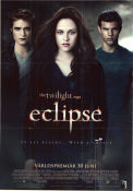 The Twilight Saga: Eclipse 2010 poster Kristen Stewart Robert Pattinson Taylor Lautner David Slade