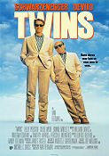 Twins 1988 poster Arnold Schwarzenegger Danny de Vito Kelly Preston Ivan Reitman