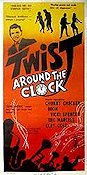 Twist Around the Clock 1962 poster Chubby Checker Rock och pop
