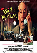 Twist i Moskva 1986 poster Philippe Noiret Christian Clavier Martin Lamotte Jean-Marie Poiré Telefoner