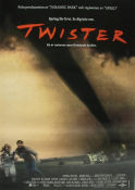 Twister 1996 poster Helen Hunt Bill Paxton Cary Elwes Jan de Bont