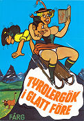 Tyrolergök i glatt före 1974 poster Judith Fritsch Alois Brummer