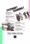 Tystnad tagning Snowroller 1985 affisch Anton Glanzelius Mitt liv som hund