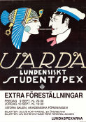 Uarda Lundensiskt studentspex 1983 affisch Hitta mer: Lundakarnevalen Hitta mer: Skåne