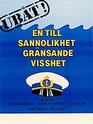 Ubåt! En till sannolikhet gränsande visshet 1985 poster Maj Wechselmann Dokumentärer