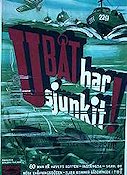 Ubåt har sjunkit 1950 poster Francesco de Robertis Skepp och båtar Krig
