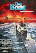 Ubåten 1981 poster Jürgen Prochnow Herbert Grönemeyer Klaus Wennemann Wolfgang Petersen Skepp och båtar Krig Hitta mer: Nazi