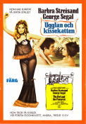 Ugglan och kissekatten 1970 poster Barbra Streisand George Segal Robert Klein Herbert Ross