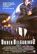 Under belägring 2 1995 poster Steven Seagal Eric Bogosian Everett McGill Geoff Murphy Tåg