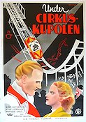 Under cirkus-kupolen 1938 poster Albert Matterstock Eric Rohman art Cirkus