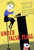 Under falsk flagg 1935 poster Tutta Rolf