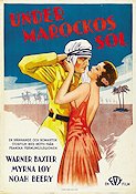 Under Marockos sol 1930 poster Warner Baxter Myrna Loy