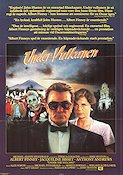 Under vulkanen 1984 poster Albert Finney John Huston Glasögon