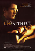 Unfaithful 2002 poster Richard Gere Adrian Lyne