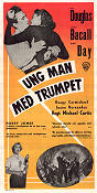 Ung man med trumpet 1950 poster Kirk Douglas Michael Curtiz