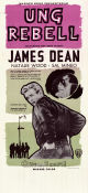 Ung Rebell 1955 poster James Dean Natalie Wood Sal Mineo Nicholas Ray Gäng