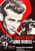 Ung Rebell 1955 poster James Dean Natalie Wood Sal Mineo Nicholas Ray Rökning Gäng