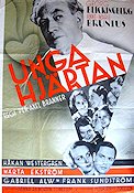 Unga hjärtan 1934 poster Georg Blickingberg Anne-Marie Brunius Håkan Westergren