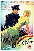 Ungdom av idag 1935 poster Anne-Marie Brunius Kotti Chave