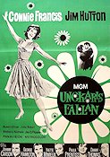 Ungkarlsfällan 1965 poster Connie Francis Johnny Carson Blommor och växter