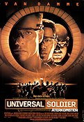 Universal Soldier återkomsten 1999 poster Jean-Claude Van Damme Bill Goldberg Heidi Schanz Mic Rodgers