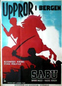 Uppror i bergen 1938 poster Sabu Raymond Massey Roger Livesey Zoltan Korda Asien