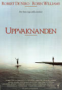 Uppvaknanden 1990 poster Robert De Niro Robin Williams Julie Kavner Penny Marshall Strand Medicin och sjukhus