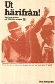 Ut härifrån 1981 poster J Cruz Jorge Sanjines Filmen från: Bolivia