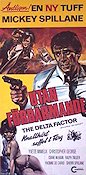 Utan förbarmande 1976 poster Yvette Mimieux Text: Mickey Spillane