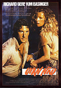 Utan nåd 1986 poster Richard Gere Kim Basinger Jeroen Krabbé Richard Pearce