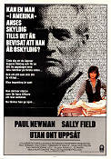Utan ont uppsåt 1981 poster Paul Newman Sally Field Bob Balaban Sydney Pollack