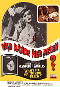 Vad hände med Helen 1971 poster Debbie Reynolds Shelley Winters Dennis Weaver Curtis Harrington