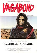 Vagabond 1985 poster Sandrine Bonnaire Agnes Varda