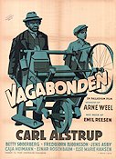 Vagabonden 1940 poster Carl Alstrup Danmark