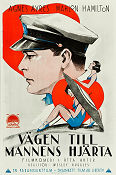 Vägen till mannens hjärta 1924 poster Agnes Ayres Mahlon Hamilton Wesley Ruggles Eric Rohman art