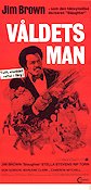 Våldets man 1973 poster Jim Brown