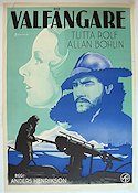 Valfångare 1939 poster Tutta Rolf Allan Bohlin Berg