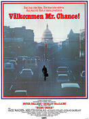 Välkommen Mr Chance 1979 poster Peter Sellers Shirley MacLaine Melvyn Douglas Hal Ashby Politik