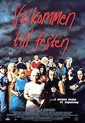 Välkommen till festen 1997 poster Charlotte Ståhlberg Fredrik Beckman Tina Carlson Ella Lemhagen