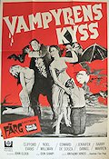 Vampyrens kyss 1970 poster Clifford Evans Don Sharp