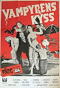 Vampyrens kyss 1970 poster Clifford Evans Don Sharp