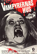 Vampyrernas hus 1971 poster Jonathan Frid Grayson Hall Dan Curtis