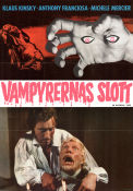 Vampyrernas slott 1971 poster Anthony Franciosa Michele Mercier Klaus Kinski Antonio Margheriti