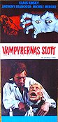 Vampyrernas slott 1971 poster Anthony Franciosa Michele Mercier Klaus Kinski Antonio Margheriti