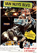 Van Nuys Blvd 1979 poster Bill Adler Cynthia Wood Dennis Bowen William Sachs Bilar och racing