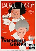 Värdshuset Göken 1933 poster Helan och Halvan Laurel and Hardy