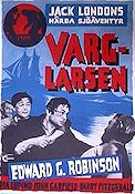 Varg-Larsen 1941 poster Edward G Robinson Ida Lupino Text: Jack London