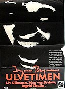 Vargtimmen 1968 poster Liv Ullmann Max von Sydow Ingrid Thulin Ingmar Bergman