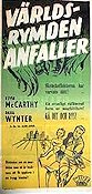 Världsrymden anfaller 1957 poster Kevin McCarthy Dana Wynter