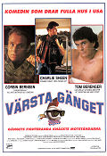 Värsta gänget 1989 poster Tom Berenger Charlie Sheen Corbin Bernsen David S Ward Sport